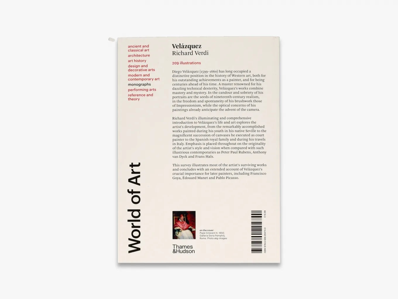 Velázquez (World of Art)