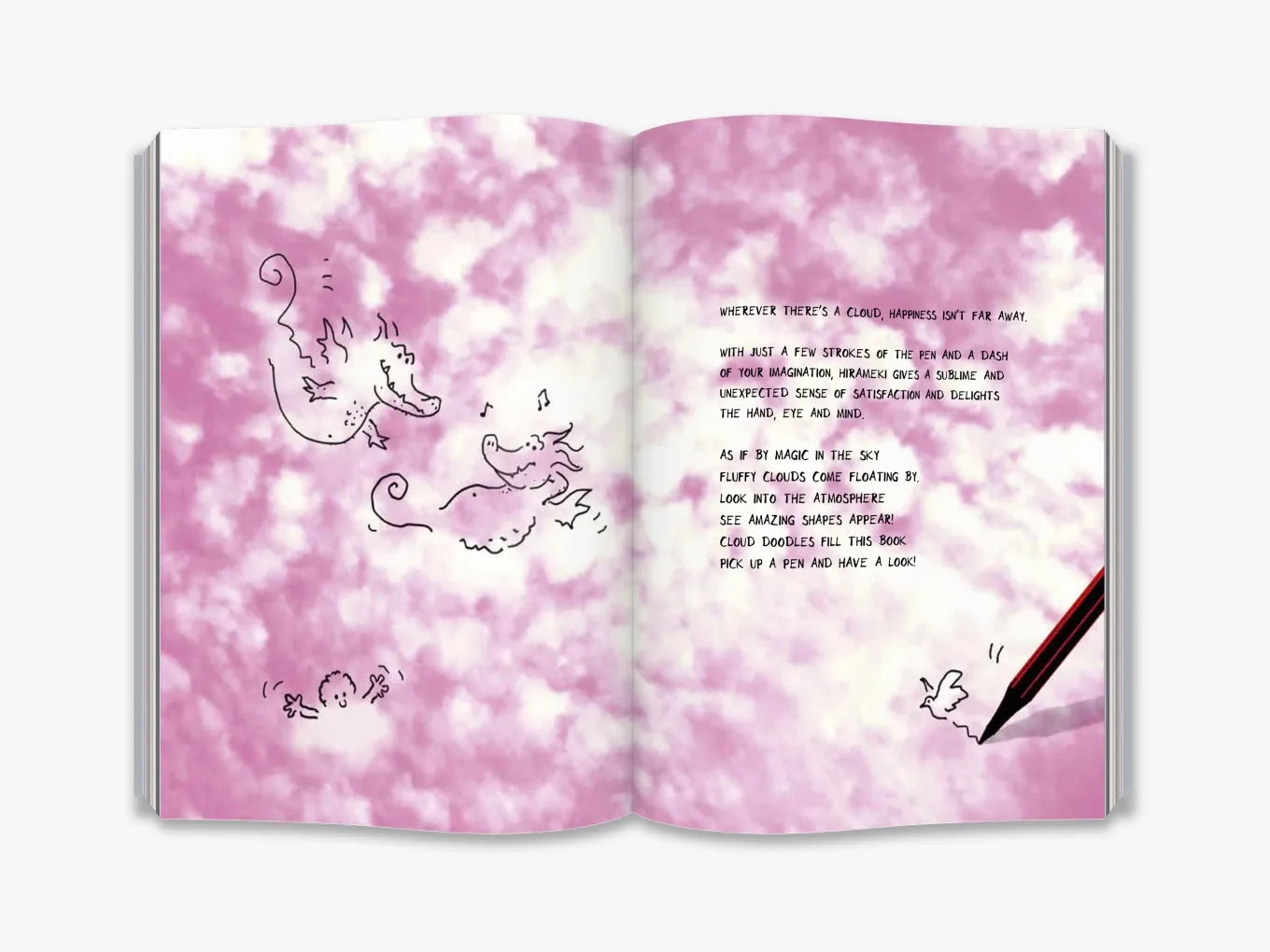 Hirameki Clouds. Draw What You See