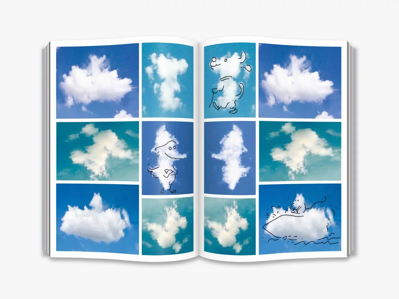 Hirameki Clouds. Draw What You See