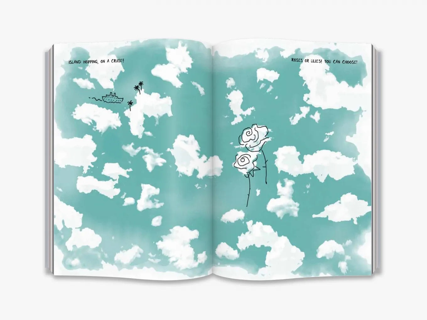 Hirameki Clouds. Draw What You See