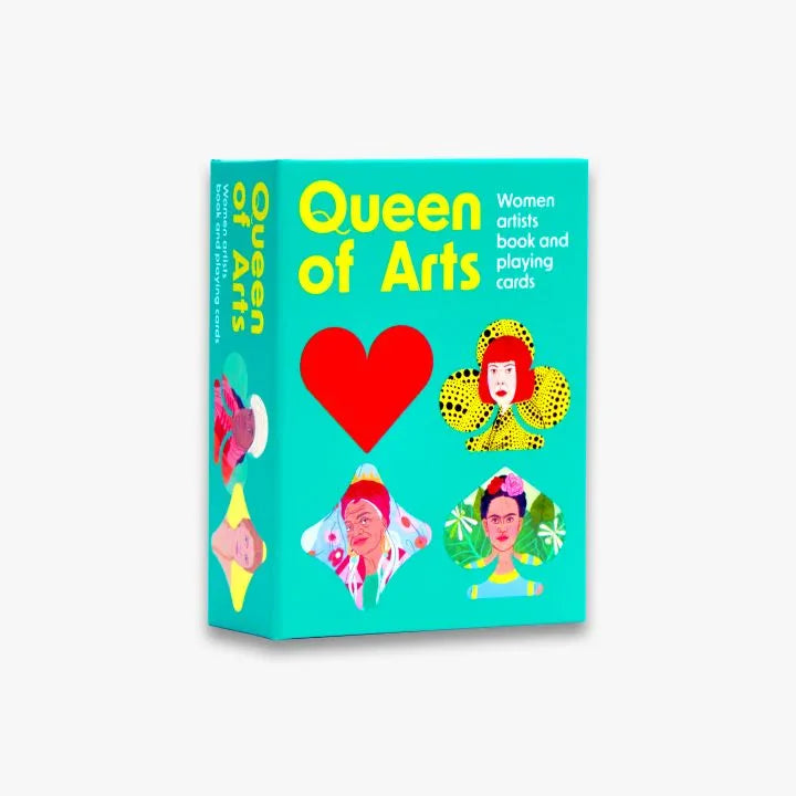 Queen of Arts: Women artists book and playing cards