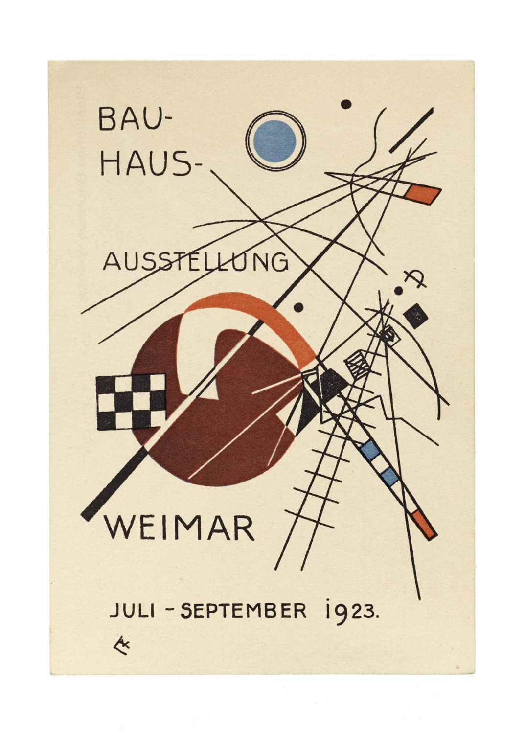 Bauhaus Postcards. Invitations to the First Exhibition