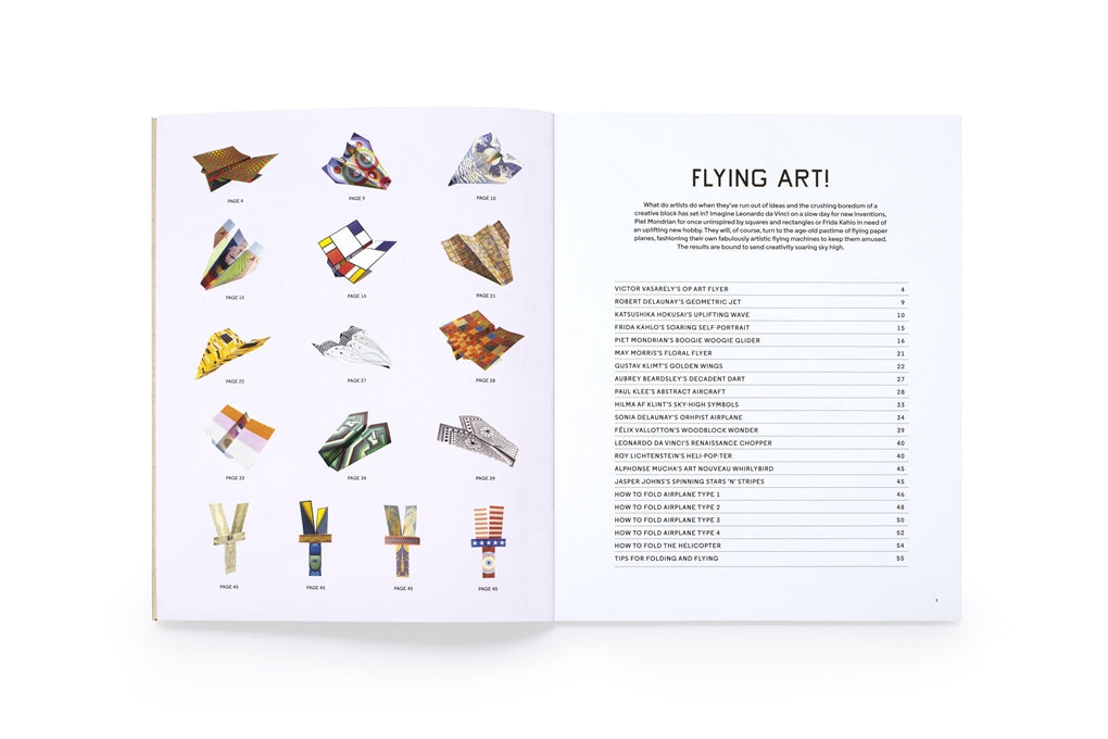 When Artists Get Bored... They Make Paper Planes