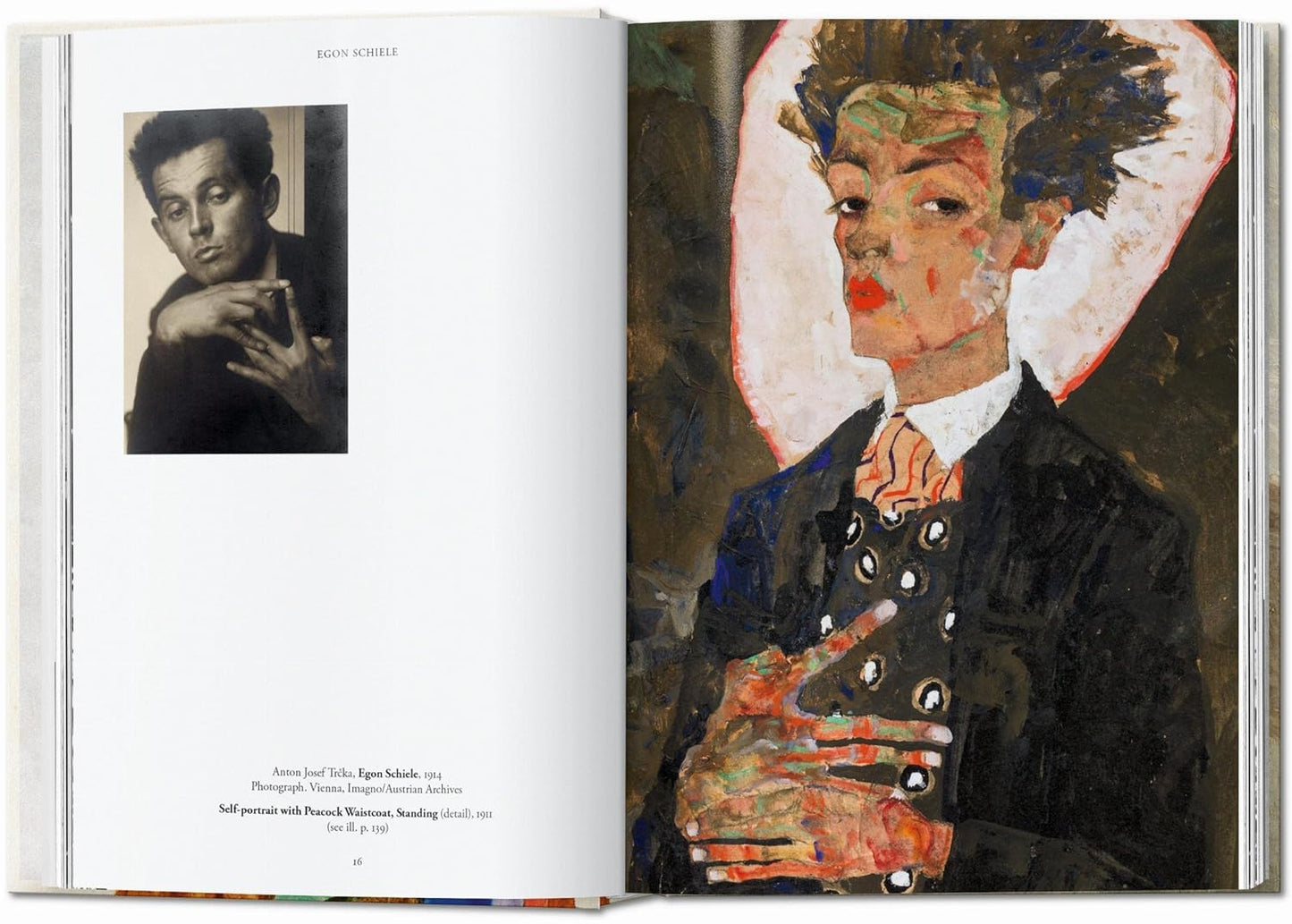 Egon Schiele. Las pinturas.