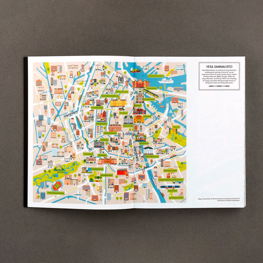 GET LOST. Explore the World Through Map Illustrations