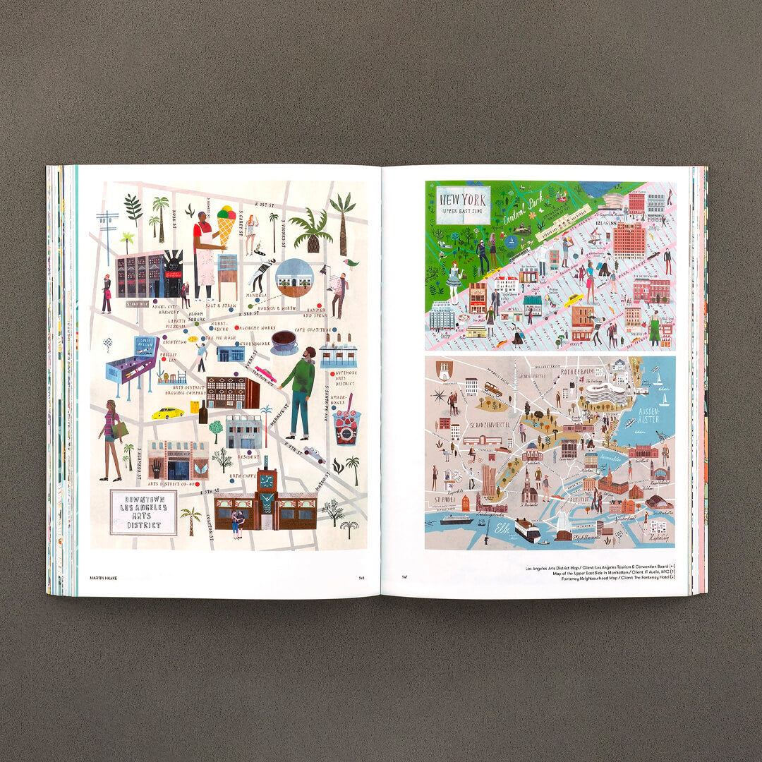 GET LOST. Explore the World Through Map Illustrations
