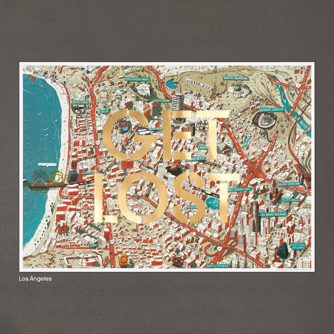 GET LOST. Explore the World Through Map Illustrations