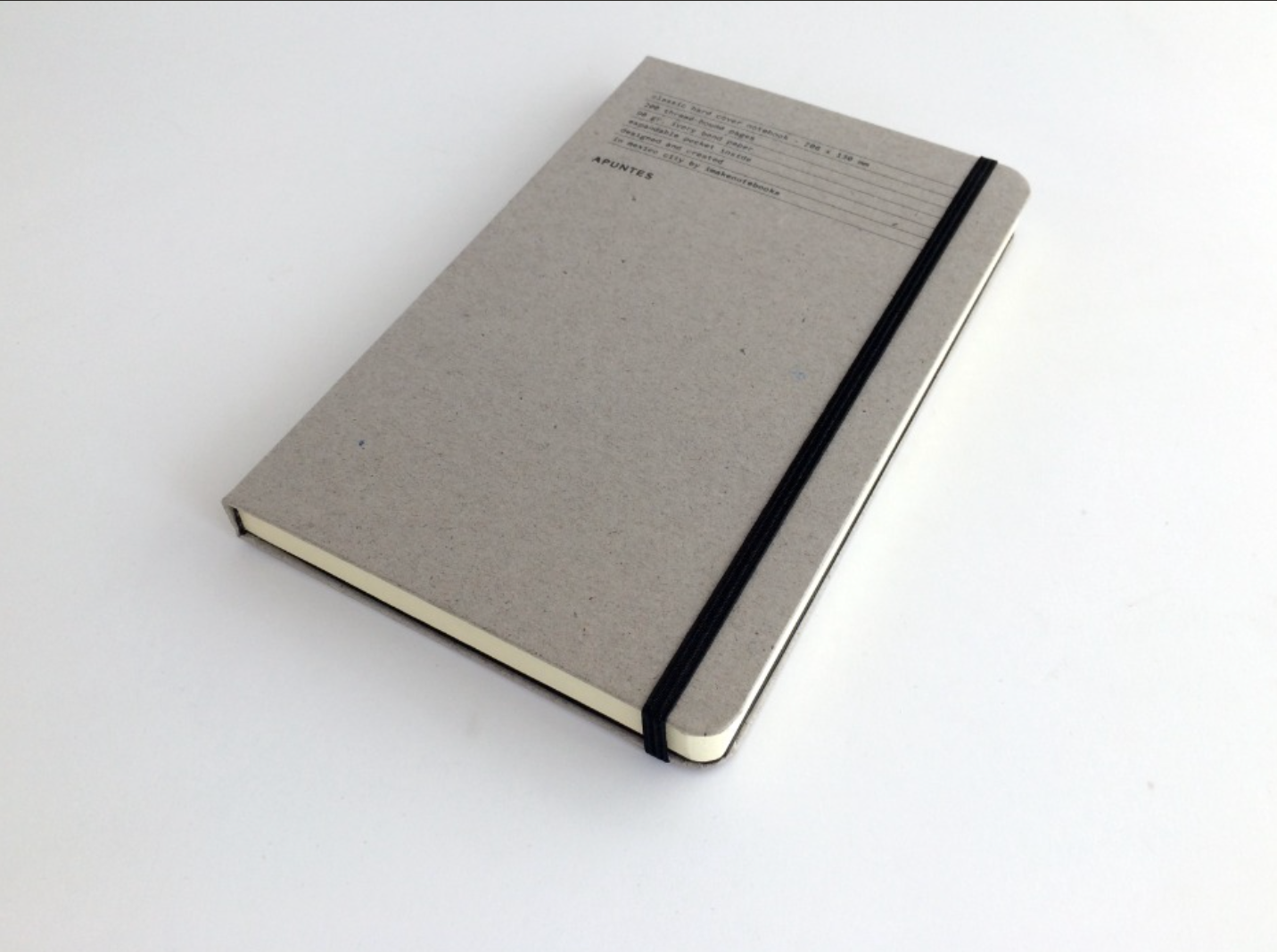 Libreta Hard Cover Clásica Minagris Líneas