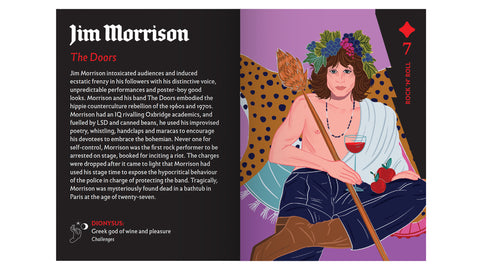 Rock Gods and Goddesses: Book and Playing Cards
