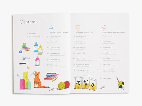 Mini Designers: 20 Projects Inspired by the Great Designers