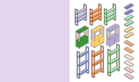Cute 'n' Cozy Sticker Therapy: Coffee Shops