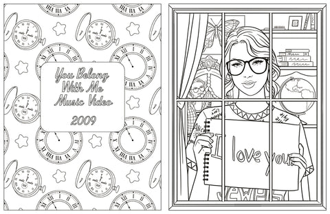 Colour In Taylor: A Unofficial Taylor Swift Colouring and Sticker Book