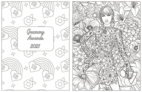 Colour In Taylor: A Unofficial Taylor Swift Colouring and Sticker Book