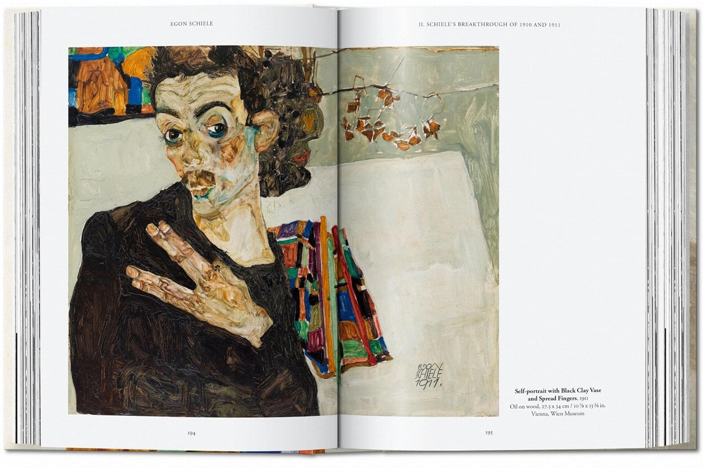 Egon Schiele. Las pinturas.