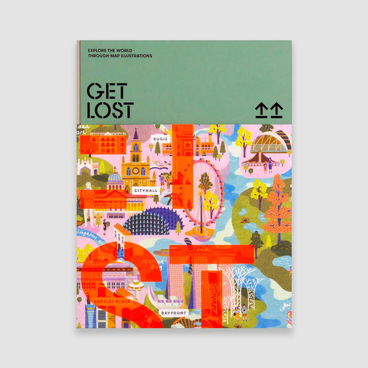 GET LOST. Explore the World Through Map Illustrations