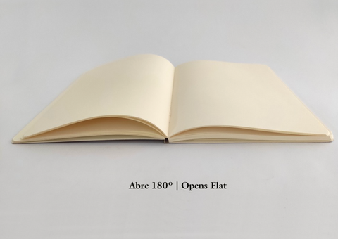 Libreta Mediana Soft Cover Lomo Beige