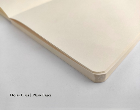 Libreta Mediana Soft Cover Lomo Beige