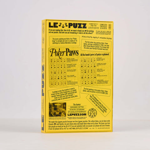 Poker Dogs (Puzzle 1000 pzs)