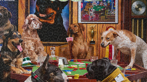 Poker Dogs (Puzzle 1000 pzs)