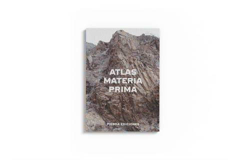 Portada de Atlas Materia Prima, Erika Loana, Piedra Ediciones