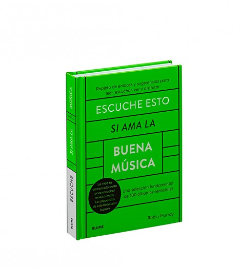 Portada de Escuche esto si ama la buena música, Blume