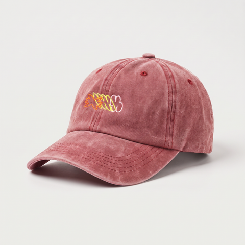 Gorra Siluetas roja