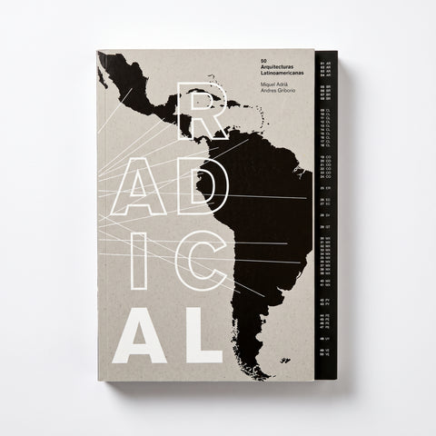 Radical. 50 arquitecturas latinoamericanas, Arquine — imagen de catálogo